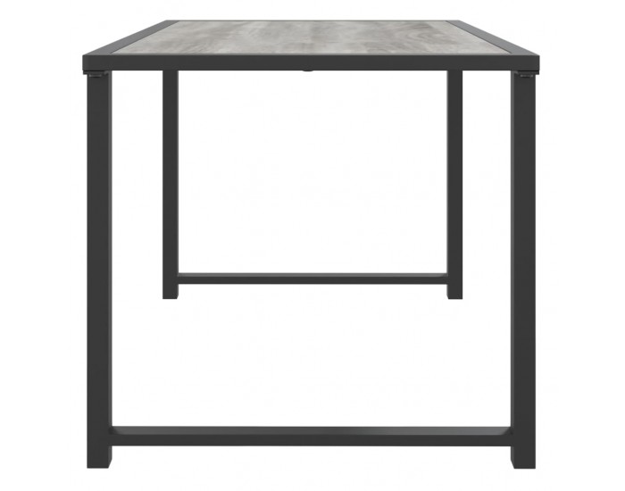 Sonata H Градинска маса антрацит 55x40x37 cм стомана