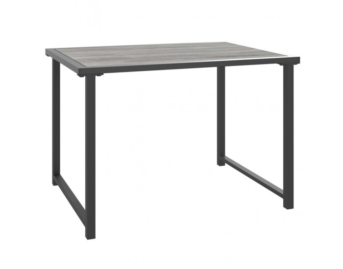 Sonata H Градинска маса антрацит 55x40x37 cм стомана