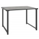 Sonata H Градинска маса антрацит 55x40x37 cм стомана