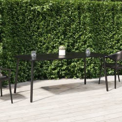 Sonata H Градинска маса антрацит 165x80x71 cм стомана - Mese de grădină