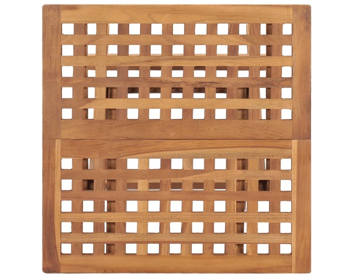 Sonata Masă de grădină pliabilă, 50 x 50 x 50 cm, lemn masiv tec
