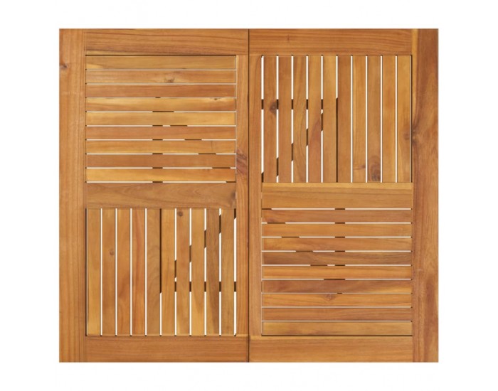 Sonata H Градинска маса, 85x85x75 см, акация масив