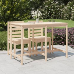 Sonata H Градинска маса, 159,5x82,5x110 см, борово дърво масив - Mese de grădină