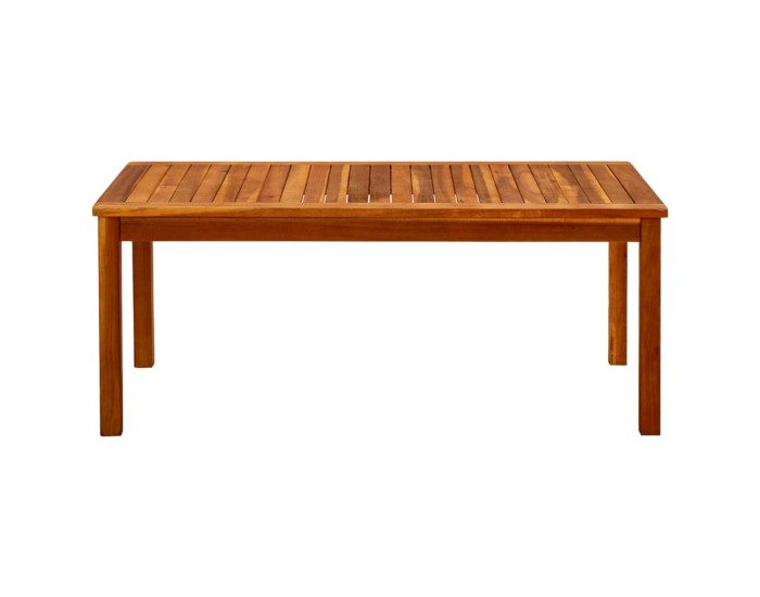 Sonata Măsuță de cafea de grădină 110x60x45 cm lemn masiv acacia