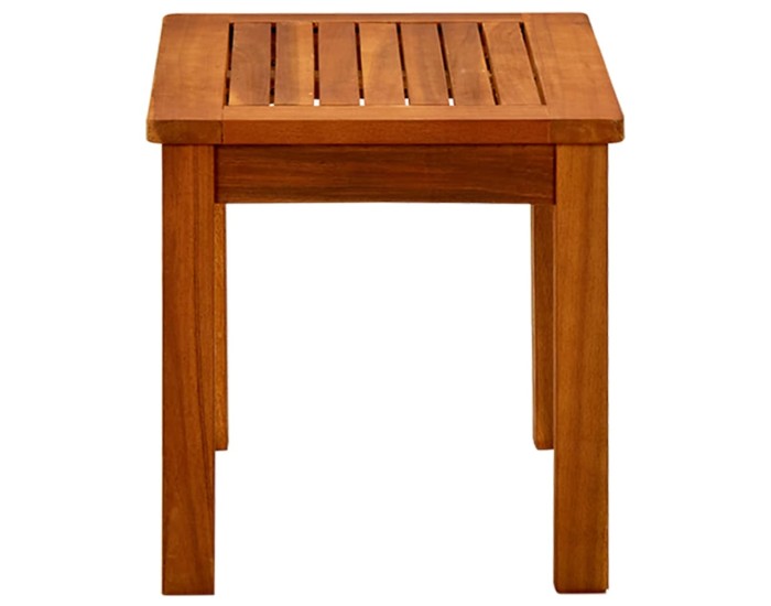 Sonata Măsuță de cafea de grădină, 50x35x36 cm, lemn masiv acacia