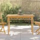 Sonata H Градинска трапезна маса 110x55x75 см бамбук