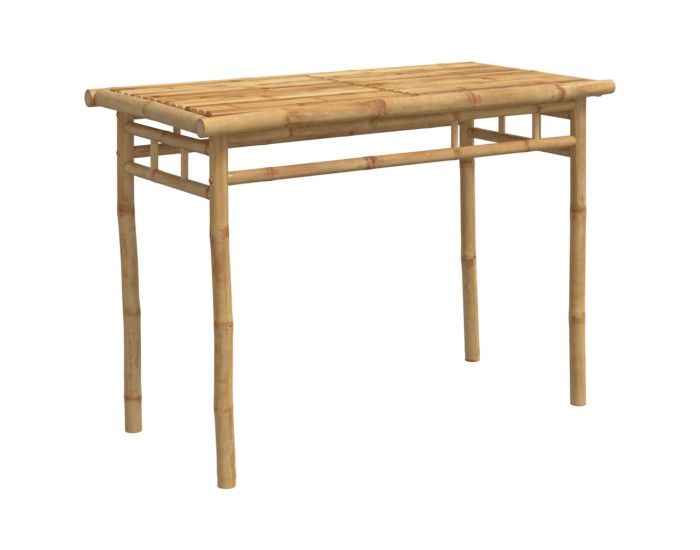 Sonata Masă de bucătărie pentru grădină, 110x55x75 cm, bambus