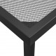 Sonata H Градинска маса антрацит 100x100x72 cм стомана мрежа