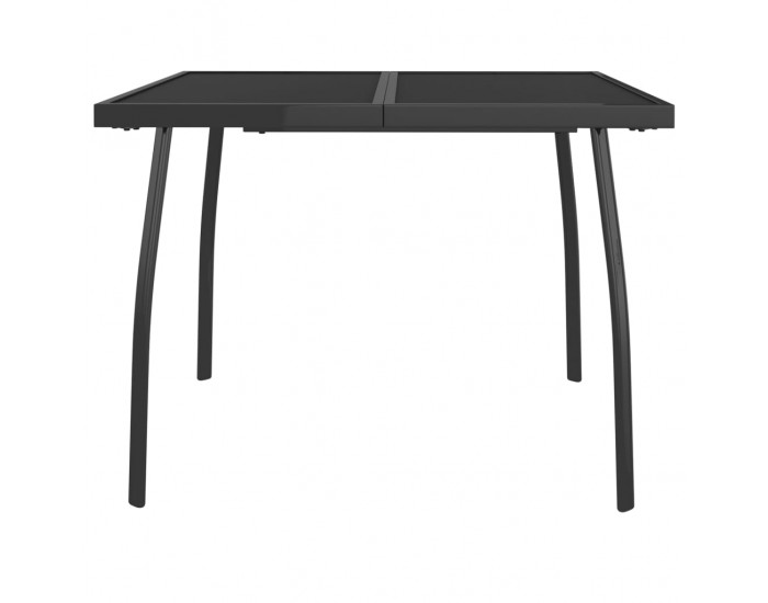 Sonata H Градинска маса антрацит 100x100x72 cм стомана мрежа