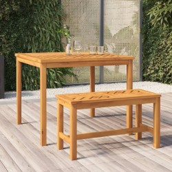 Sonata H Градинска трапезна маса, 90x90x74 см, акация масив - Mese de grădină