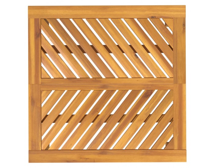 Sonata H Градинска трапезна маса, 90x90x74 см, акация масив