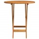 Sonata H Сгъваема градинска маса, Ø60x75 см, евкалипт масив