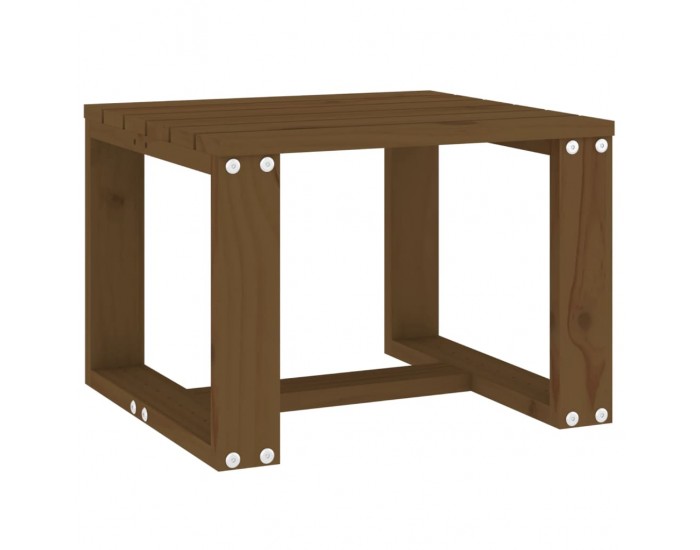 Sonata H Градинска помощна масичка меденокафява 40x38x28,5 см бор масив