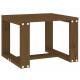 Sonata H Градинска помощна масичка меденокафява 40x38x28,5 см бор масив