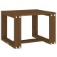 Sonata H Градинска помощна масичка меденокафява 40x38x28,5 см бор масив