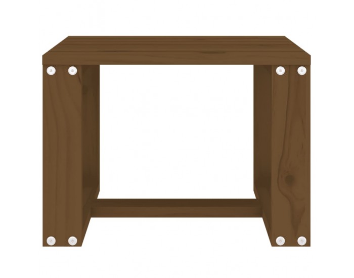 Sonata H Градинска помощна масичка меденокафява 40x38x28,5 см бор масив