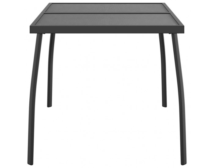 Sonata H Градинска маса антрацит 110x80x72 cм стомана мрежа