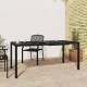 Sonata H Градинска маса антрацит 165x80x72 cм стомана