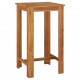 Sonata H Градинска бар маса 60x60x105 см масивна акация