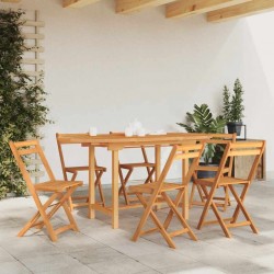 Sonata H Разтегателна градинска маса 110-160x80x75 см тиково дърво масив - Mese de grădină