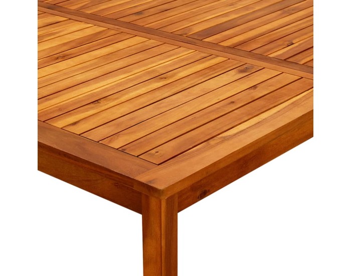 Sonata Măsuță de cafea de grădină 110x110x45 cm lemn masiv acacia