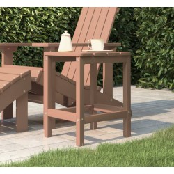 Sonata H Градинска маса Adirondack, кафява, 38x38x46 см, HDPE - Mese de grădină