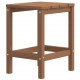 Sonata H Градинска маса Adirondack, кафява, 38x38x46 см, HDPE