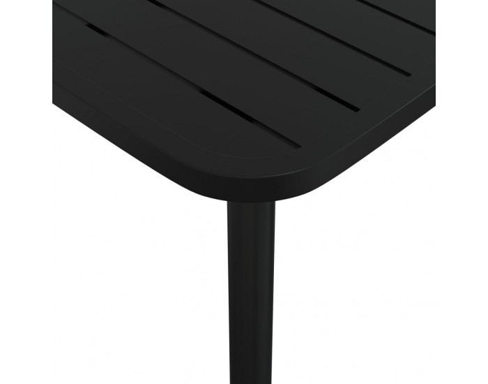 Sonata H Градинска маса антрацит 50x50x71 cм стомана
