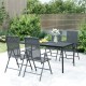 Sonata H Градинска маса антрацит 165x80x72 cм стомана мрежа