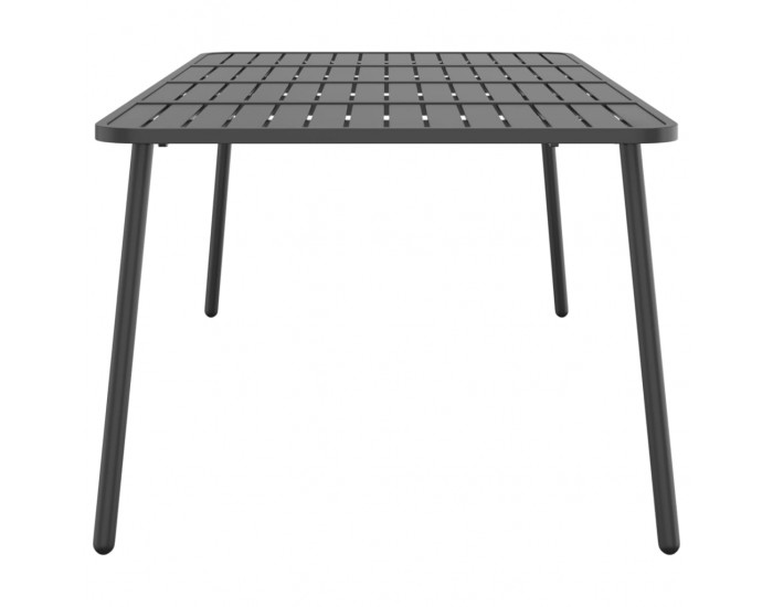 Sonata H Градинска маса антрацит 200x100x71 cм стомана