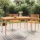 Sonata H Маса Батавия, 150x90x7 см, тиково дърво масив