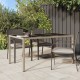Sonata H Градинска маса 150x90x75 см закалено стъкло и полиратан бежова