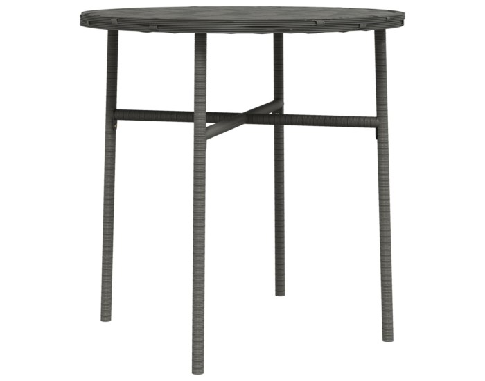 Sonata Măsuță de ceai, gri, 45 cm, poliratan
