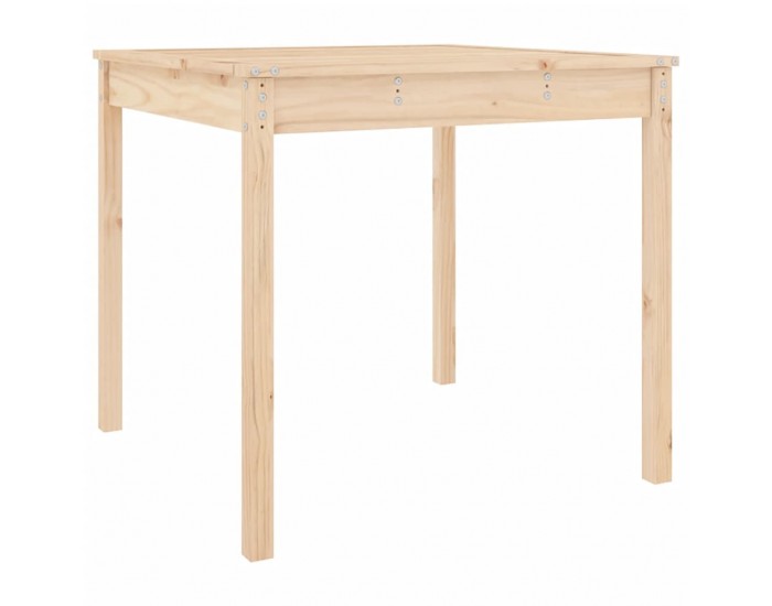 Sonata H Градинска маса, 82,5x82,5x76 см, борово дърво масив