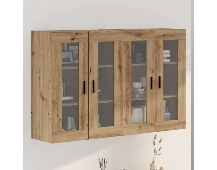 Sonata Mobilier cu Montaj pe Perete 2 buc. stejar artizanal