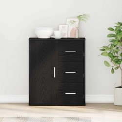 Sonata H Служебен шкаф Черен дъб 60 x 31 x 70 см Инженерно дърво - Corpuri, vitrine, biblioteci modulare