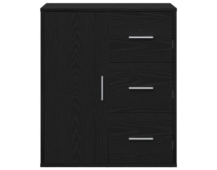 Sonata Bufet Stejar Negru 60 x 31 x 70 cm Lemn prelucrat