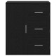 Sonata Bufet Stejar Negru 60 x 31 x 70 cm Lemn prelucrat