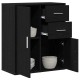 Sonata Bufet Stejar Negru 60 x 31 x 70 cm Lemn prelucrat