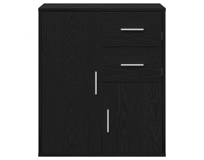 Sonata H Служебен шкаф Черен дъб 60 x 31 x 70 см Инженерно дърво