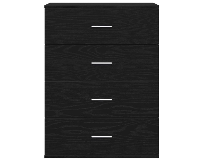 Sonata Bufet Stejar Negru 60 x 39 x 80 cm Lemn prelucrat