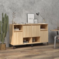 Sonata H Сайдборд, 2бр, дъб сонома, 60x35x70 см, инженерно дърво - Corpuri, vitrine, biblioteci modulare