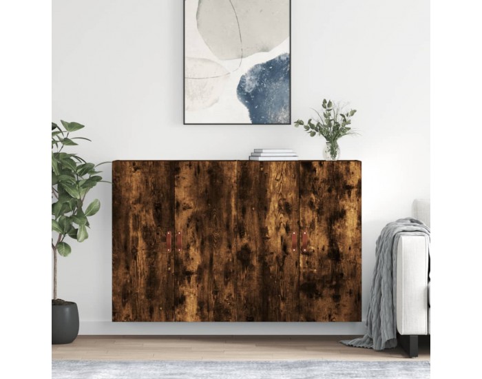 Sonata H Стенни шкафове, 2 бр, опушен дъб, 69,5x34x90 см