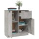 Sonata Servante, 2 piese, gri beton, 60x30x70 cm, lemn prelucrat