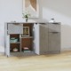 Sonata Servante, 2 piese, gri beton, 60x30x70 cm, lemn prelucrat