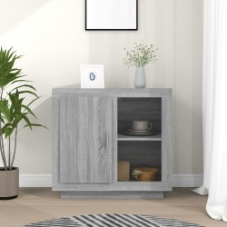 Sonata H Бюфет, сив сонома, 80x40x75 см, ПДЧ - Living