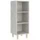 Sonata Servantă, gri beton, 34,5x32,5x90 cm, lemn compozit