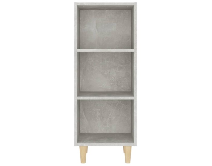 Sonata Servantă, gri beton, 34,5x32,5x90 cm, lemn compozit