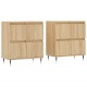 Sonata Servante, 2 piese, stejar sonoma, lemn prelucrat
