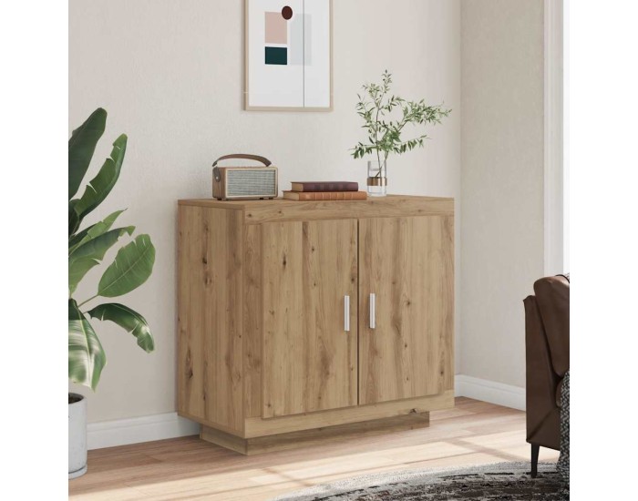 Sonata Dulap, Stejar artizanal, 80x40x75 cm, lemn prelucrat